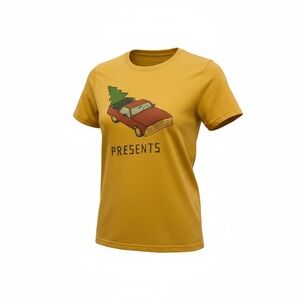 Imogene and Willie Presents Mustard T-Shirt Size Small